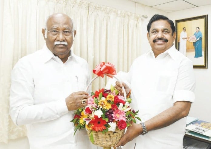 Muslim vote a sudden survey taken by Edappadi