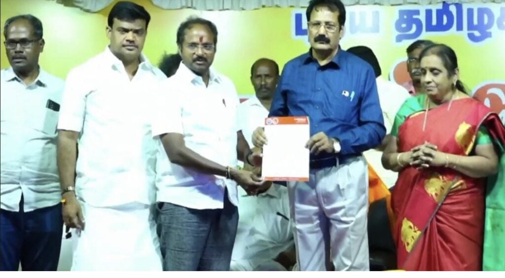 Krishnasamy ADMK or BJP alliance velumani AP Muruganandham