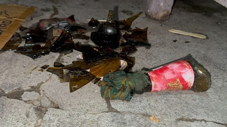 Beer bottle bomb to threaten DMK MLA