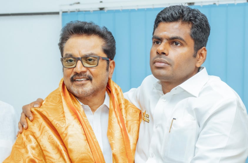 Sarathkumar joined the BJP