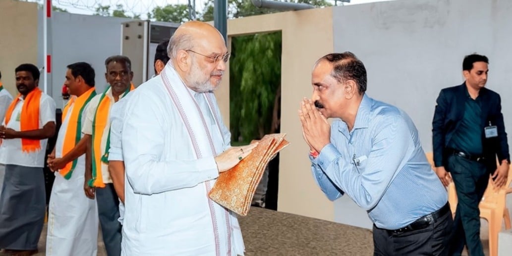 bjp kr vengatesh arrested what is background