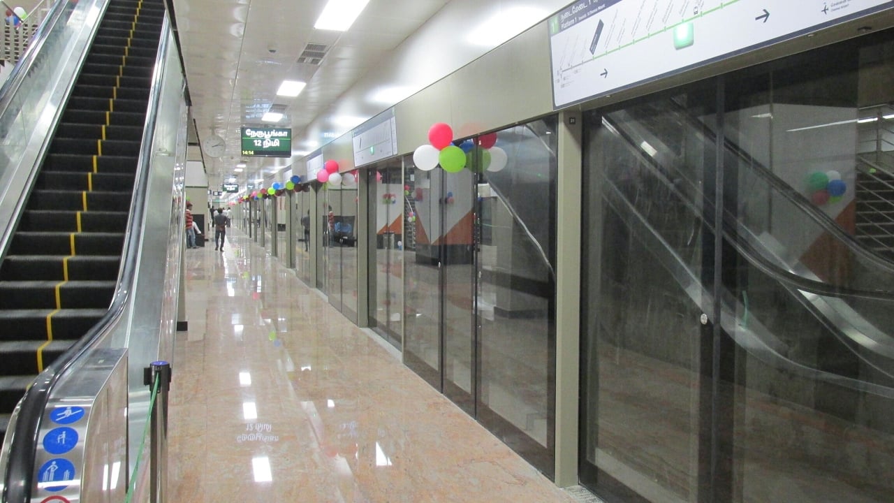 chennai metro stations