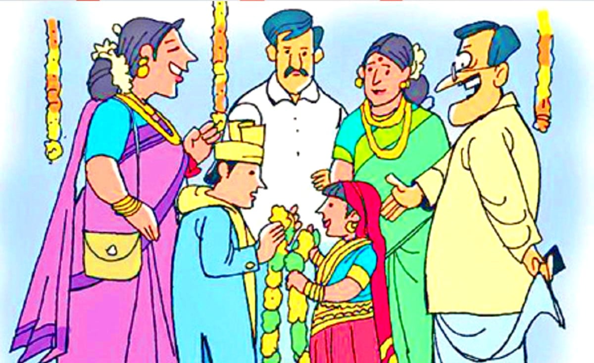 Marriage of 15-year-old boy and 9-year-old girl: Case registered against parents!