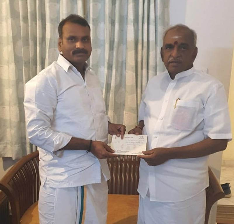 Delhi tamil new year party Modi signal to l Murugan