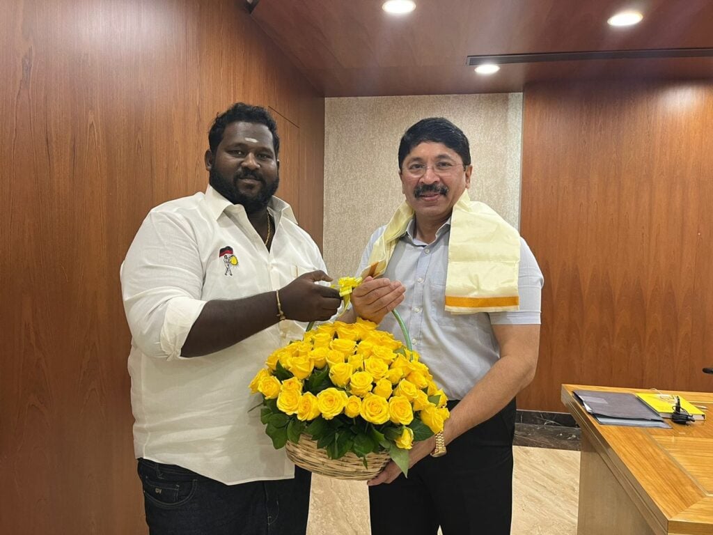 DMK ministers son-in-law joined AIADMK