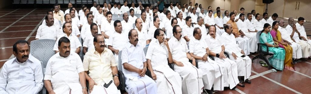Dmk district secretary meeting