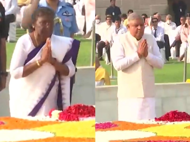 modia sonia pay tribute to mahatma gandhi jayanti