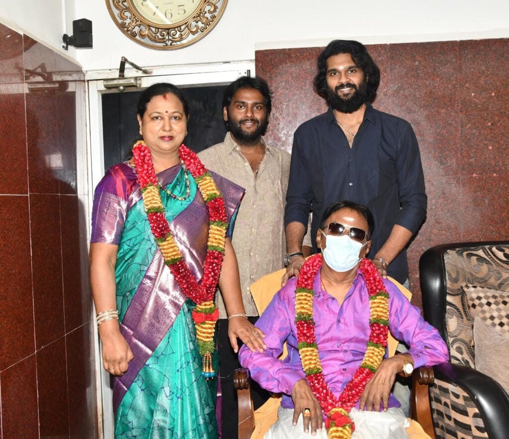 SAC congratulated Vijayakanth on his wedding day in person