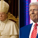 netizens voice aginst trump after his pope image