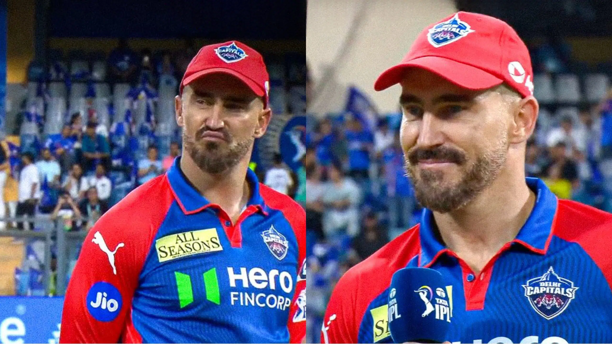 faf du plessis listout why dc not get into playoff