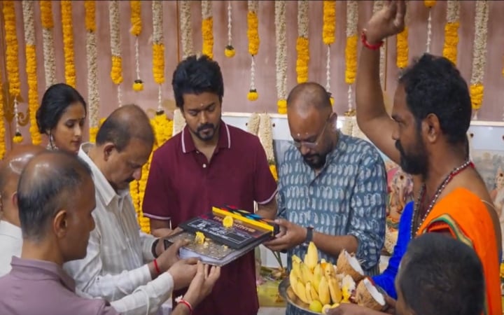 thalapathy 68 poojai video