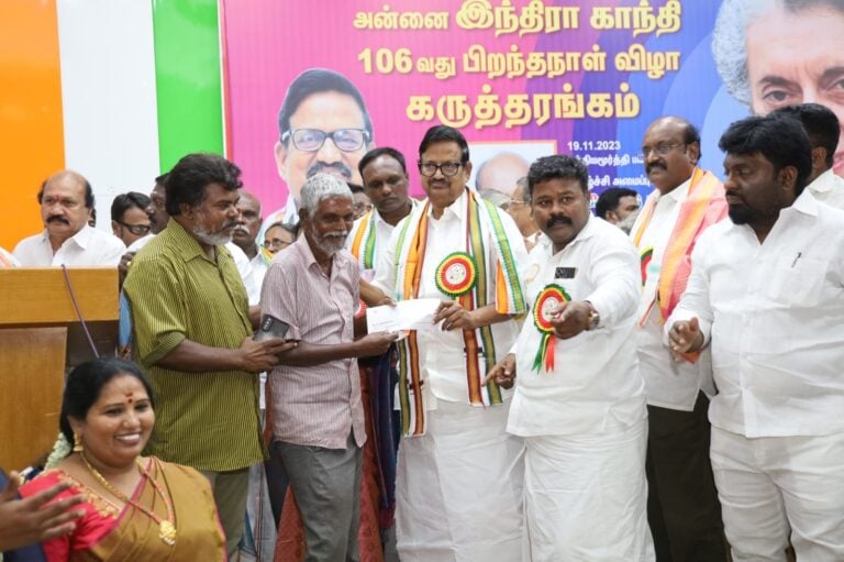 is udayanidhi more important than indira gandhi