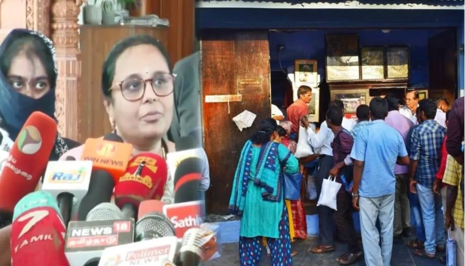 iruttu kadai halwa owner dowry complaint