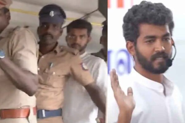 The police disturbed Mahavishnu's sleep!