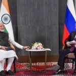 Narendra Modi and Putin in Moscow