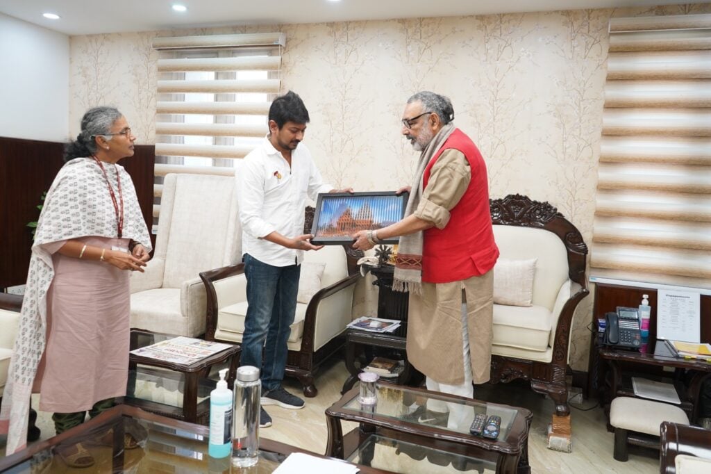 udhayanidhi stalin modi meeting 40 minutes secret