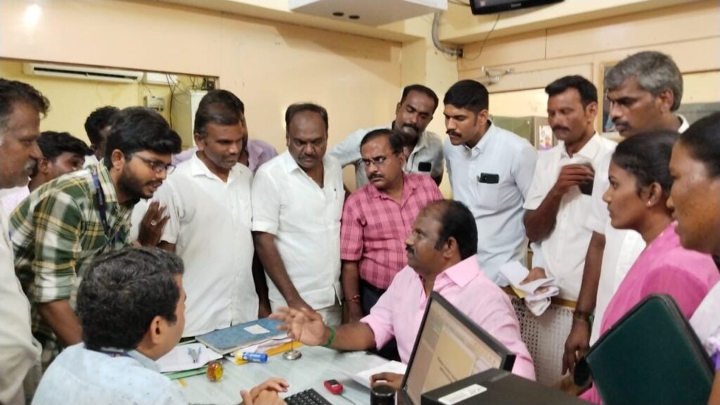 Education loan DMK MLA Vasantham Karthikeyan instant action
